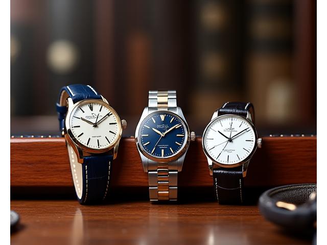 A vintage limited edition watch alongside modern collector's items on a display, symbolizing appreciation and value over time.