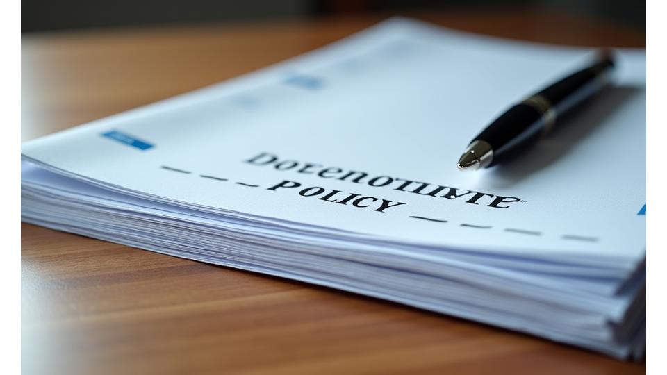 Close-up of legal documents and a pen, symbolizing robust privacy policies